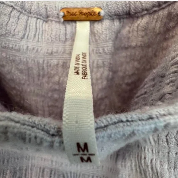 FREE PEOPLE Elle Cute Romantic Ruffles Asymmetrical Mini Dress Size M - Picture 3 of 4